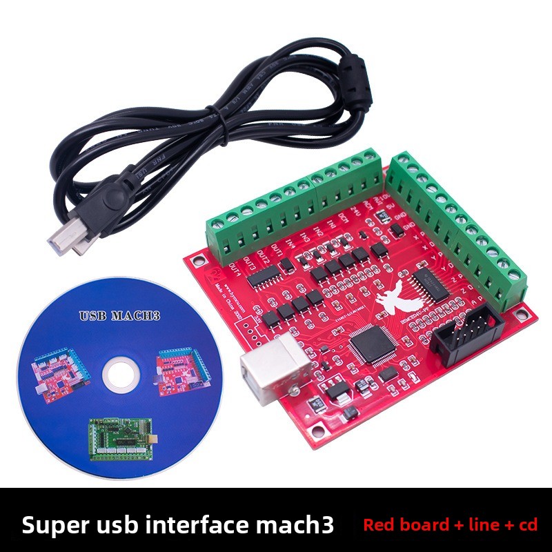 Mach3 Usb Cnc Controller 4 Axis 100Khz - Płytka breakout CNC USB MACH3 100Khz
